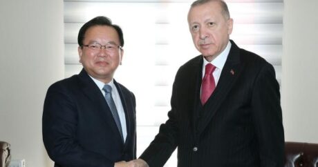 Cumhurbaşkanı Erdoğan Kim Boo-kyum’u kabul etti