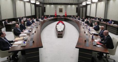 Cumhurbaşkanlığı Kabinesi Beştepe’de toplandı