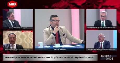 Azerbaycanlı vekil yayında söyledi, stüdyo buz kesti: “10 milyon oy Erdoğan için hazır”