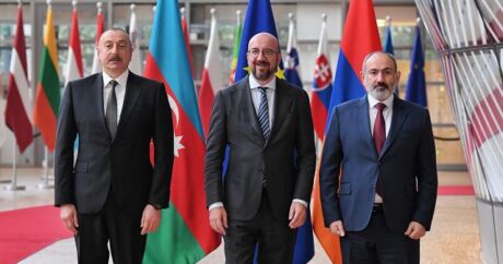 Aliyev, AB Konseyi Başkanı ve Ermenistan Başbakanı ile bir araya geldi