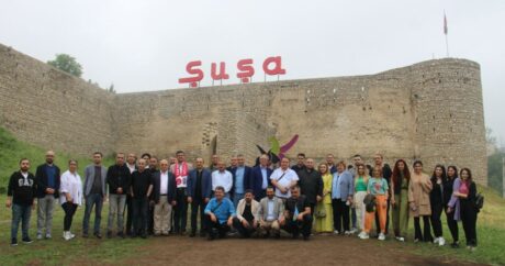 Anadolu`dan Karabağ’a: Türkiye-Azerbaycan Medya Forumu katılımcıları Şuşa’yı ziyaret ettiler