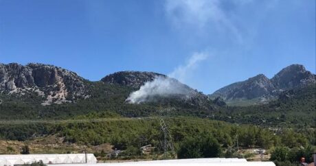 Antalya’da orman yangını: Müdahale sürüyor