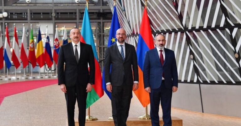 Azerbaycan Cumhurbaşkanı Aliyev ve Paşinyan 4. kez Brüksel’de bir araya gelecek