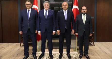 Bakan Çavuşoğlu, Suriye muhalefet liderleriyle görüştü