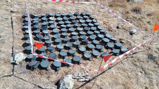 Laçın’da Ermenilerin gömdüğü 100 mayın daha etkisiz hale getirildi