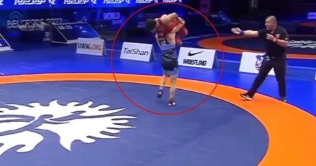 Azerbaycanlı sporcu, Ermeni rakibini böyle yendi