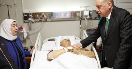 Cumhurbaşkanı Erdoğan, Binali Yıldırım’ı hastanede ziyaret etti
