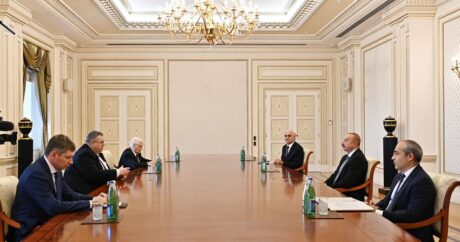 Cumhurbaşkanı Aliyev, Aleksey Overçuk’u kabul etti