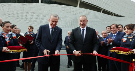 Zengilan Havalimanı Erdoğan ve Aliyev’in katıldığı törenle açıldı