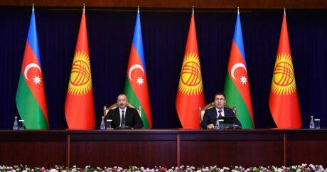 Aliyev Kırgızistan’da: Önemli anlaşmalar imzalandı