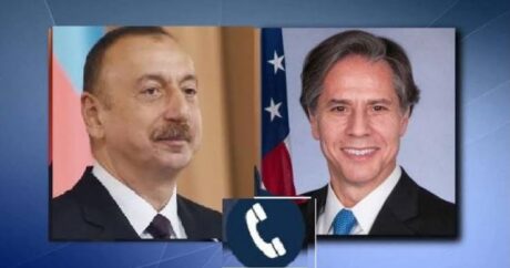 Cumhurbaşkanı Aliyev Blinken ile telefon görüşmesi gerçekleştirdi