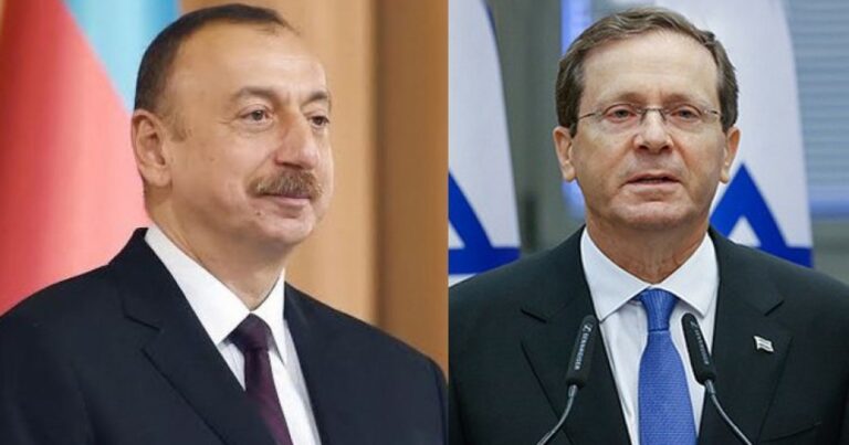 İsrail Cumhurbaşkanı, İlham Aliyev’i aradı