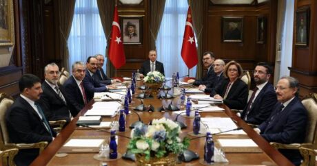 Cumhurbaşkanı Erdoğan, Politika Kurulu Başkanvekilleri ile bir araya geldi