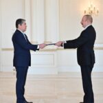 İlham Aliyev, Yunanistan’ın yeni Bakü Büyükelçisi`nin güven mektubunu kabul etti