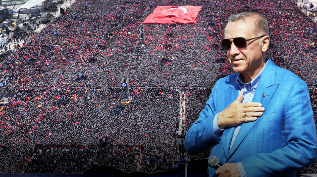 Cumhurbaşkanı Erdoğan, ‘’Büyük İstanbul Mitingi’’nde konuşuyor