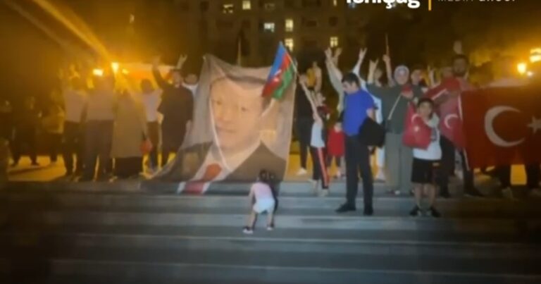 Erdoğan`ın zaferi Azerbaycan`da coşkuyla karşılandı – Vatandaşlar sokaklarda kutlama yaptı