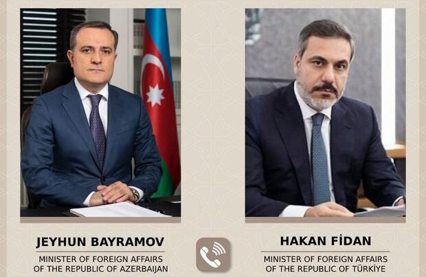 Azerbaycan Dışişleri Bakanı Bayramov, Hakan Fidan ile telefonda görüştü
