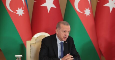 Cumhurbaşkanı Erdoğan, Azerbaycan’ın bağımsızlık gününü kutladı