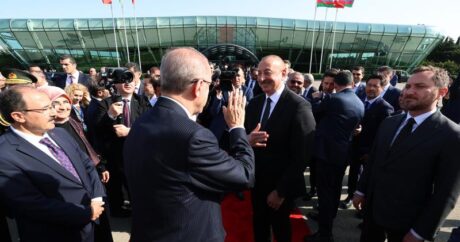 Cumhurbaşkanı Erdoğan, Azerbaycan’dan ayrıldı