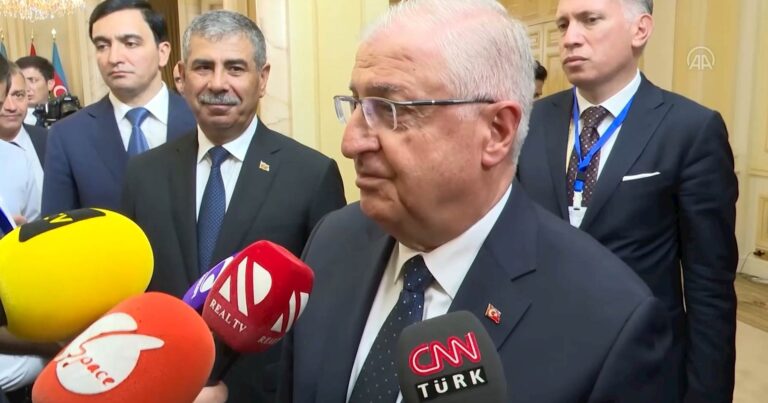 Bakan Güler: “Her zaman can Azerbaycan’ın yanındayız”