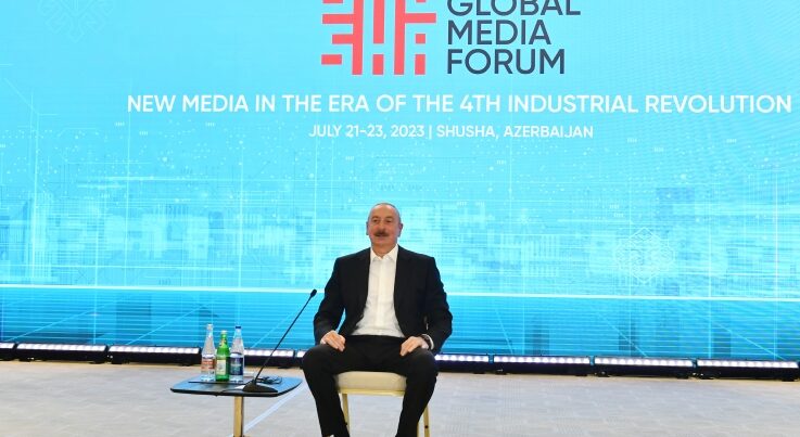 Şuşa’da Küresel Medya Forumu başladı