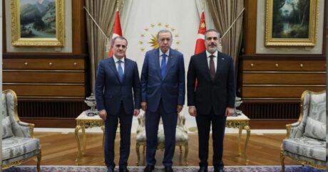 Cumhurbaşkanı Erdoğan Azerbaycan Dışişleri Bakanı Bayramov’u kabul etti