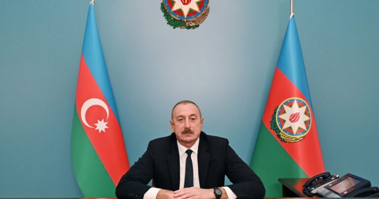 Cumhurbaşkanı Aliyev sert konuştu: “Bıraksınlar da Güney Kafkasya rahat nefes alsın”