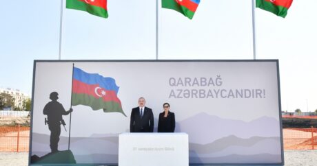 Cumhurbaşkanı Aliyev, Zafer Parkı’nı ziyaret etti