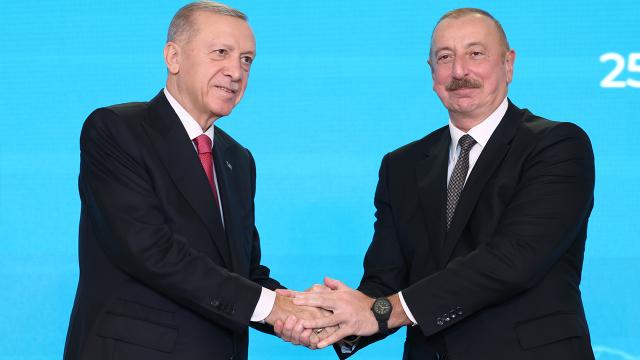 Aliyev, depremlerinin 1. yılı dolayısıyla Erdoğan’a mesaj gönderdi