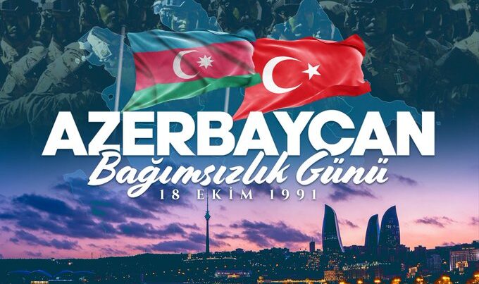 MSB, Azerbaycan’ın Bağımsızlık Günü’nü kutladı