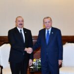 Cumhurbaşkanı Erdoğan Aliyev ve Tokayev ile görüştü