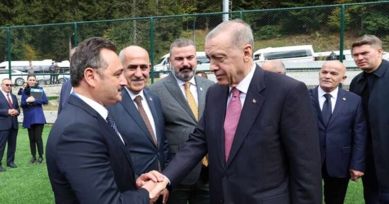 TİMBİR Genel Başkanı Basa, Rize’de Cumhurbaşkanı Erdoğan ile görüştü