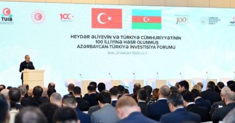 Azerbaycan-Türkiye Yatırım Forumu Bakü’de yapıldı