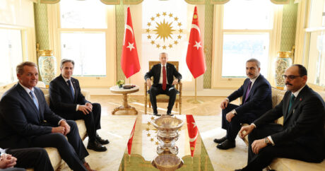 Cumhurbaşkanı Erdoğan, Antony Blinken’ı kabul etti