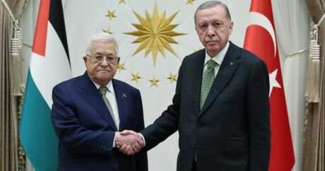 Cumhurbaşkanı Erdoğan Mahmud Abbas’ı kabul etti