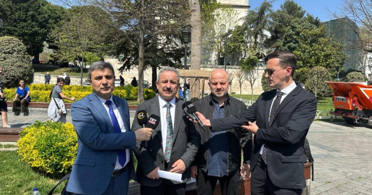 Başkan Sinan Burhan: “Filistinli Gazeteciler için 24 saat ayaktayız”