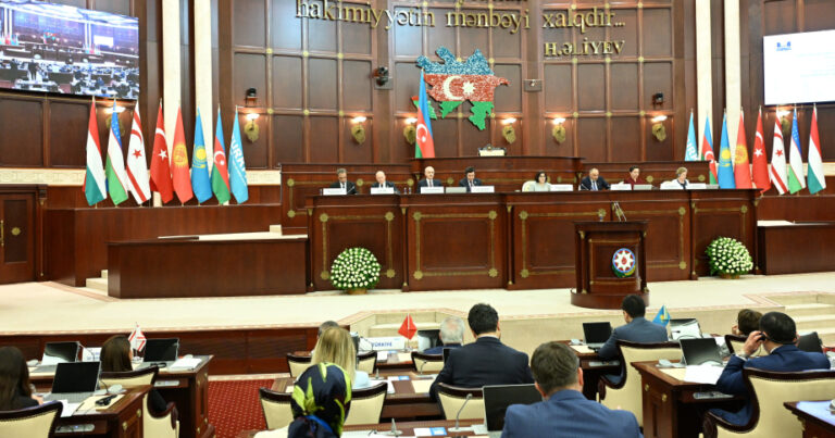TÜRKPA 13. Genel Kurulu Asamble Konseyi, Azerbaycan Milli Meclisi’nde toplandı