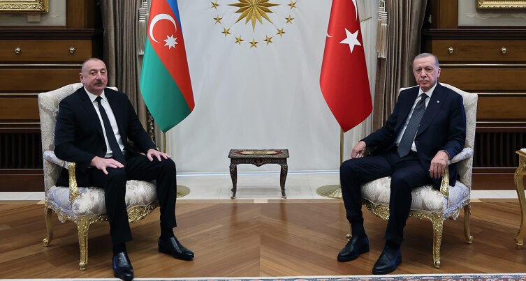 Aliyev ve Erdoğan Ankara`da bir araya geldi