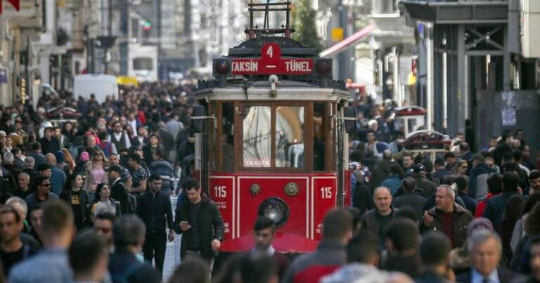 Türkiye nüfus büyüklüğüne göre sıralamada 18’inci sırada