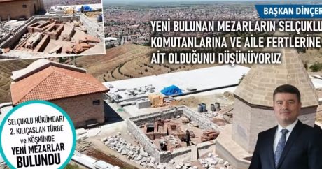 Aksaray’da Selçuklu dönemine ait mezarlar bulundu