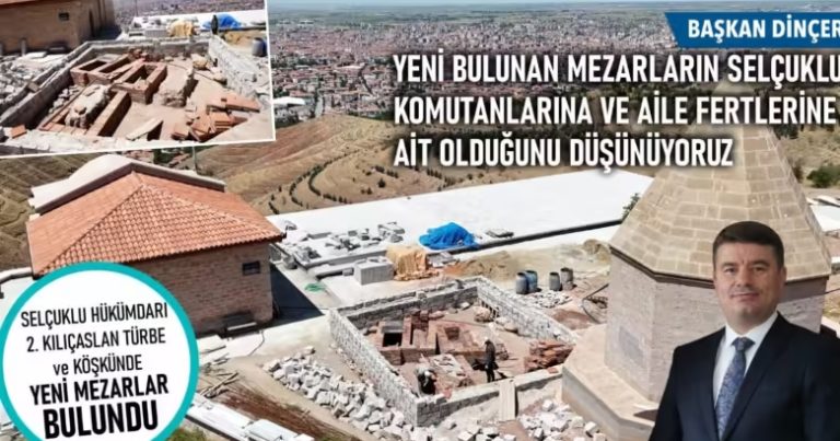 Aksaray’da Selçuklu dönemine ait mezarlar bulundu