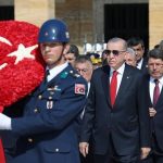 Cumhurbaşkanı Erdoğan başkanlığındaki devlet erkanı Anıtkabir’i ziyaret etti