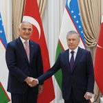 Özbekistan Cumhurbaşkanı Mirziyoyev, Kültür ve Turizm Bakanı Ersoy’u kabul etti