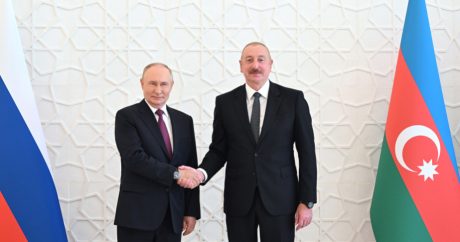 Putin ile Aliyev, Nahçivan`a ulaşım koridorunun açılmasını görüştü