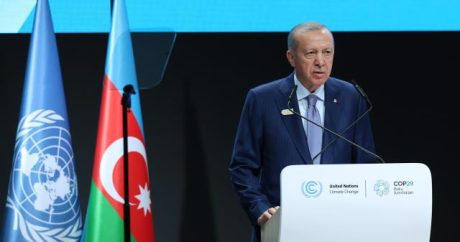 “Aziz kardeşim İlham Aliyev’i bu önemli zirve için canı gönülden tebrik ediyorum”