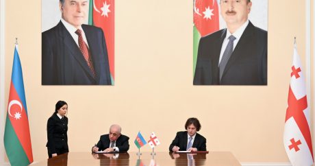 Azerbaycan ve Gürcistan arasında iş birliği anlaşmaları imzalandı